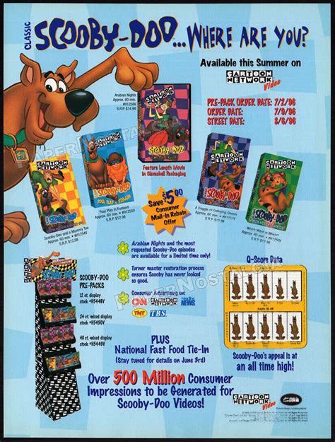 Cartoon Network Scooby Doo Promotional Ad Shaggy And Scooby Cartoon Network Scooby