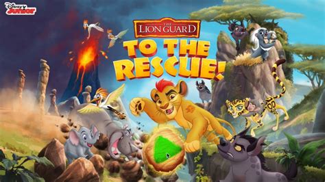 The Lion Guard To The Rescue Disney Junior Games Youtube