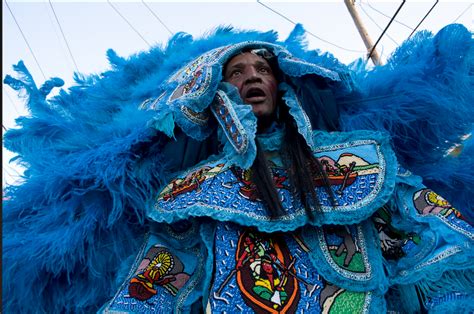 This can be true, but only in the french quarter and especially on bourbon street. A Mardi Gras Indian on St. Joseph's Night. - CREATIVE ...