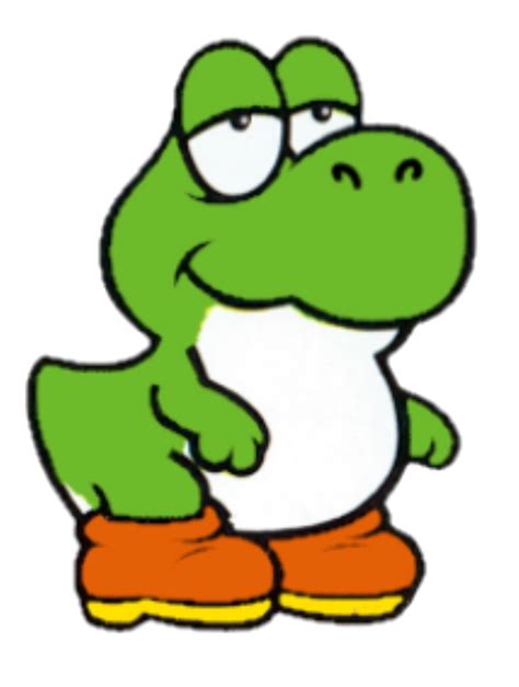 Super Mario Baby Yoshi 2d By Joshuat1306 On Deviantart