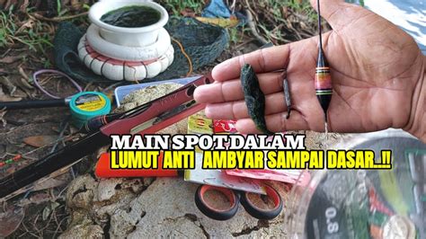 Cara Mudah Mancing Nila Agar Umpan Lumut Gak Ambyar Sampai Dasar Youtube