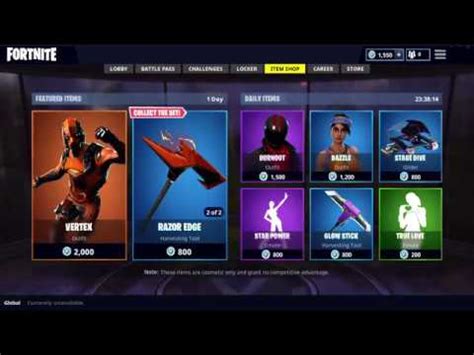 Fortnite battle royale developer epic games has update the shop with new skins and items. NEW LEAKED VERTEX SKIN IN FORTNITE ITEM SHOP! NEW SKIN ...