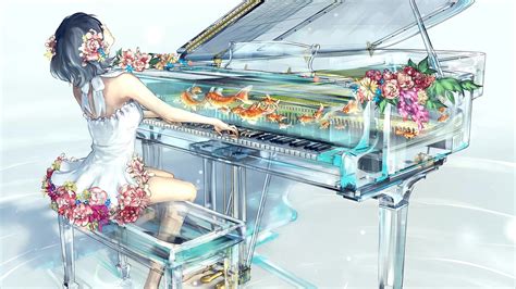 Top 173 Cartoon Girl Playing Piano