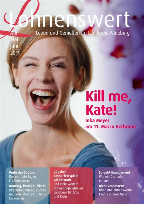 Lohnenswert Ausgabe 2 2019 By Lohnenswert Leben Und Genießen Im Landkreis Würzburg Issuu