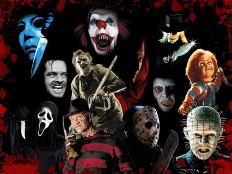 41 Horror Movie Icons Wallpaper