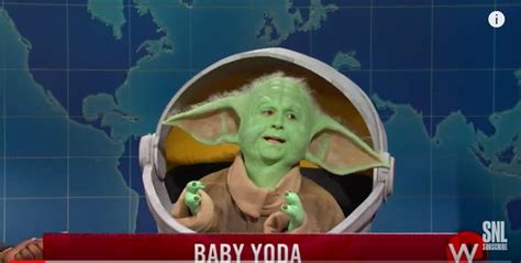 Baby Yoda Had A Little Too Much Personality In A New Snl