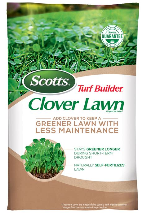 Scotts Turf Builder Clover Lawn 2 Lbs 1000 Sq Ft