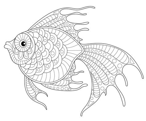 Free Fish Coloring Pages for Download (Printable PDF) - VerbNow