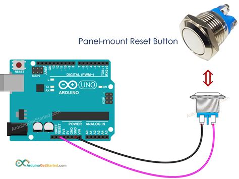 How To Use External Reset Button For Arduino Arduino Faqs