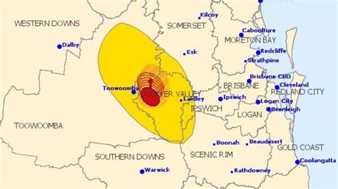 Brisbane generally experiences 3 months of mild cool winter from. Toowoomba weather: Severe thunderstorm warning issued