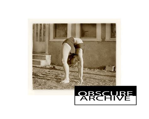 Amateur Contortionist 1930s Vintage Photo Of A Young Etsy