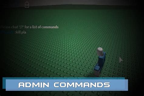 How To Get Admin Commands In All Roblox Games No Downloads Plmdel