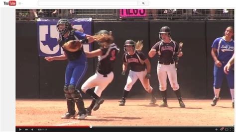 Video Appears To Show Texas High School Softball Catcher Knock