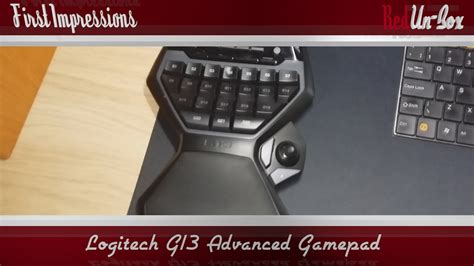 Logitech G13 Advanced Gamepad Youtube