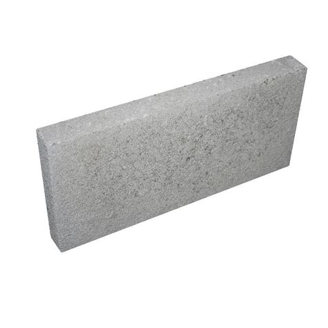 8 In X 1 58 In X 16 In Concrete Solid Cap Block 351500100 The