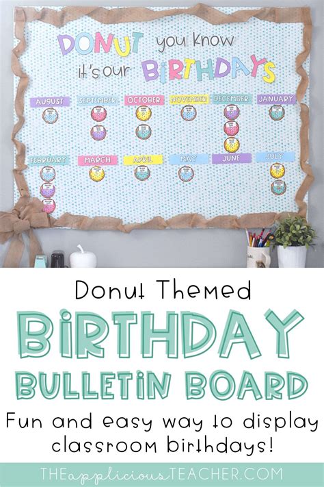 Preschool Birthday Board Birthday Bulletin Boards Preschool Bulletin