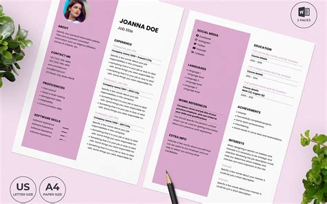 Download now the professional resume that fits your over 50 free resume templates in word. Wedding Planner CV Resume Template