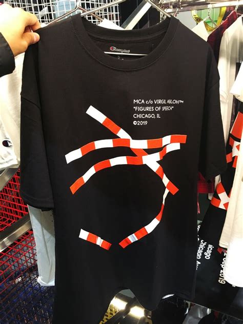 Virgil Abloh Figures Of Speech Mca Tee Black Size Small Off White