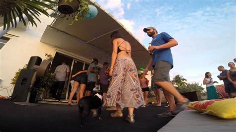 Miami Beach Sunset Party In Our House GOPRO YouTube