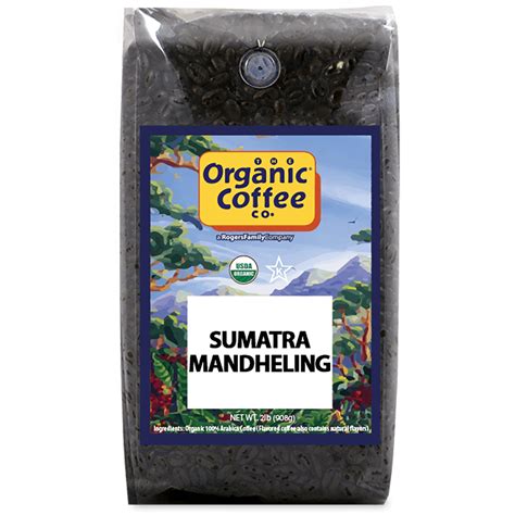 Organic Sumatra Mandheling, 2 lb. Bag | Organic coffee, Organic coffee beans, Organic decaf coffee