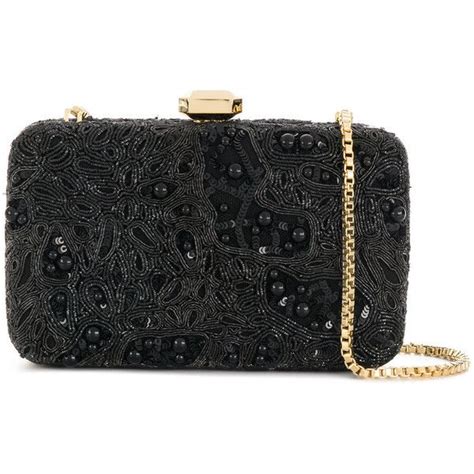 Elie Saab Beaded Chain Clutch Bag €1755 Liked On Polyvore Featuring