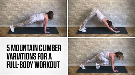 5 Mountain Climber Variations For A Full Body Workout