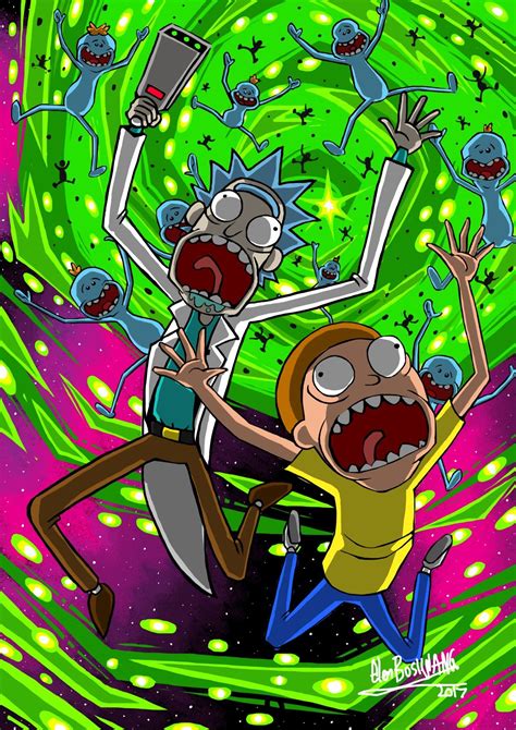 Rick And Morty Wallpaper De Desenhos Animados Desenhos Para Papel De