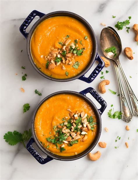 The Best Creamy Carrot Soup With Ginger Carrot And Orange Soup