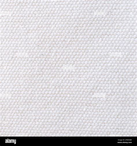 Close Up White Fabric Texture And Background With Copy Space Stock
