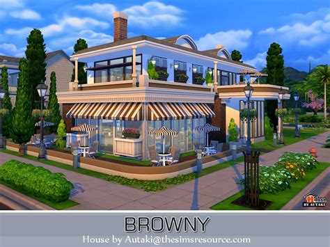 Browny Bar And Restaurant The Sims 4 Catalog