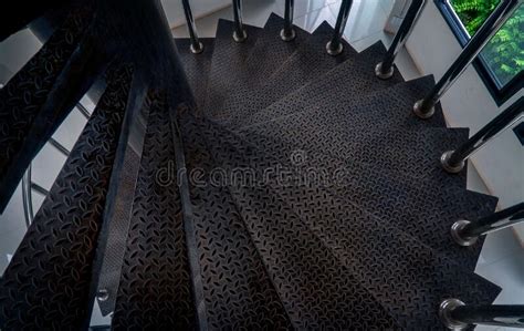 Spiral Steel Staircase Circular Staircase Decoration Interior Travel