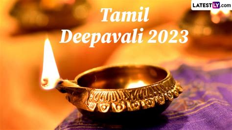 Tamil Deepavali 2023 Date And Shubh Muhurat Know Puja Vidhi