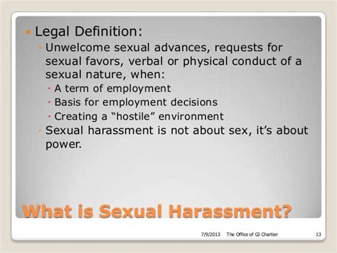 Sexual Racial And Other Forms Of Harassment