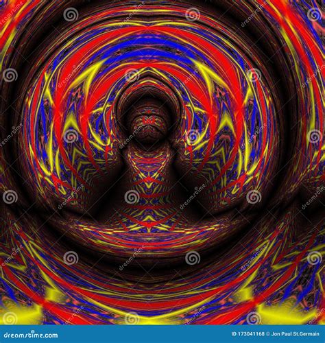 Dmt Consciousness Psychedelic Jesus Stock Photo Image Of