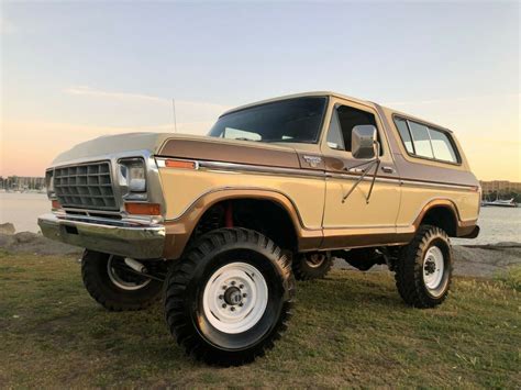 1979 Ford Bronco Ranger Xlt Rustfree Original California Truck Free