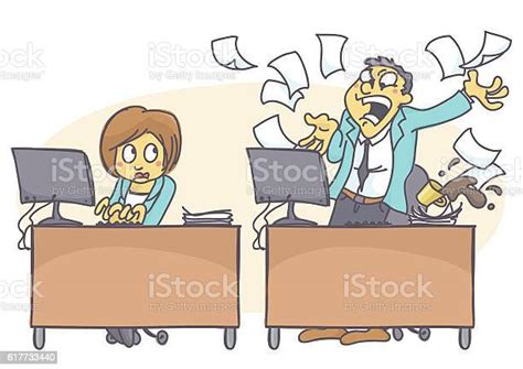 Angry Coworker Stock Illustration Download Image Now Istock