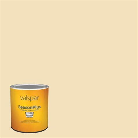 Valspar Seasonplus Semi Gloss Homey Cream 3007 6b Exterior Paint 1