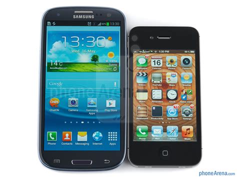 Samsung Galaxy S Iii Vs Apple Iphone 4s