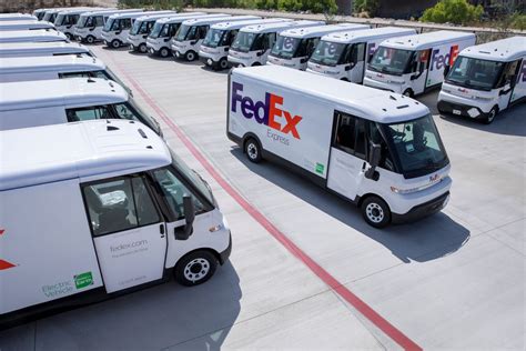 Fedex Continues Advancing Fleet Electrification Goals With Latest 150 Electric Vehicle Delivery