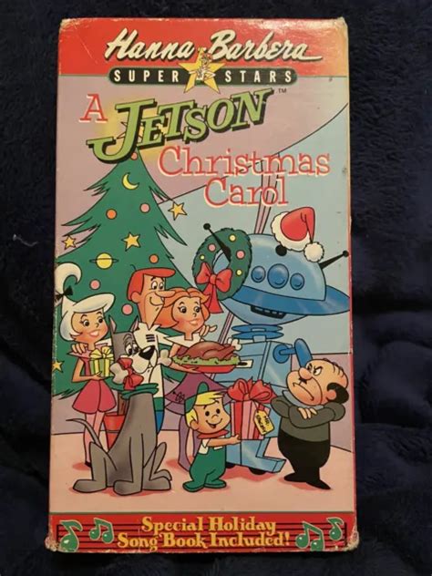 A JETSON CHRISTMAS CAROL VHS Animated Hanna Barbera Super Stars Vintage PicClick