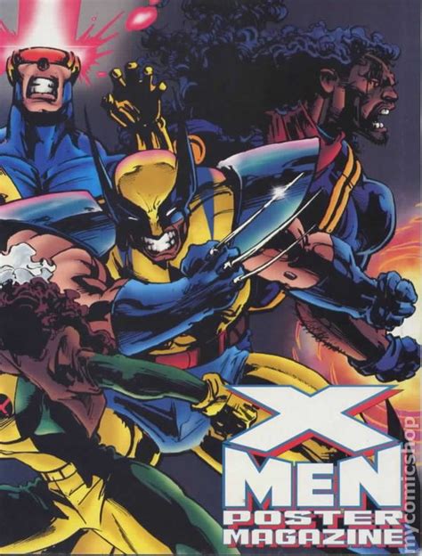 X Men Poster Magazine 1992 Comic Books