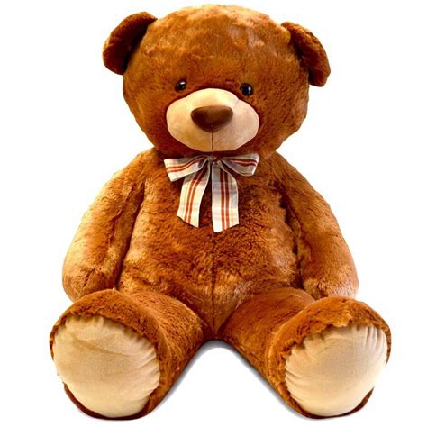 rexy extra large teddy bear jumbo brown teddy bear soft plush toy 120cm