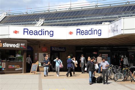 Reading Station Entrance By Edward Lever At