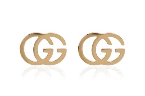 Gucci 18k Yellow Gold Gg Running Earrings Hypebeast
