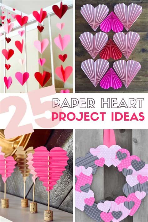 25 Easy Paper Heart Project Ideas The Crafty Blog Stalker