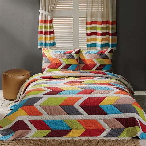 Boho Eclectic Bedding Bright Bedding Colorful Quilt Quilt Sets
