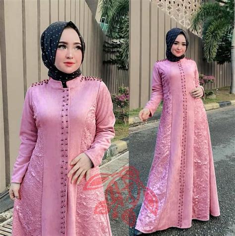 Wanita memang akan tampil lebih cantik dan elegan jika menggunakan gaun. Model Baju Gamis Long Dress Muslim Pesta Terbaru | RYN Fashion