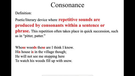 Poetry Exercise Alliteration Assonance Consonance Youtube