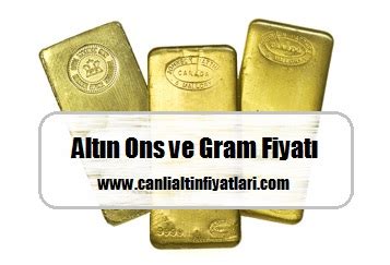 Altın kuru şu an kaç seviyesinde? Altın Ons ve Gram Fiyatı - Canlı Altın Fiyatları