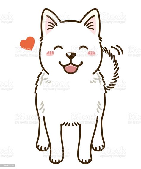 Favorable Hokkaido Dog Stock Illustration Download Image Now Istock